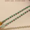 Cordão para Pingente, Cordão Trançado, Acessórios de Flor de Cera de Abelha, Cordão para Colar, Cordão para Suéter, Acessórios para Colar, Cordão Ajustável para Pendurar Pingente