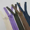 Não. 3 e Não. 5 Zíperes Plásticos com Fechamento Final e Cabeça em Resina em Formato de Amêndoa, Adequados para Jaquetas Corta-Vento, Roupas Infantis e Carcela de Roupas de Trabalho