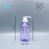 Botella de Plástico Vacía para Champú de 300 ml Botella Vacía Botella de Plástico para Gel de Ducha Acondicionador de 500 ml Botella Rellenable