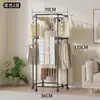 Tendedero de Ropa, Tendedero de Piso, Perchero de Ropa, Tendedero para Dormitorio, Hogar, Balcón, Simple, Elegante, Creativo y Multifuncional
