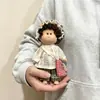 Ropa para Muñeca Papa 14cm Colgante Muñeca Española Mia Atuendo Pequeño para Muñecas Ropa de Cambio Hecha a Mano Juguete de Moda Papa