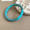Pulsera Abierta de Hilo Irregular de Acrílico, Pulsera Suave, Sencilla y Versátil, Pulsera de Nicho de Gama Alta para Mujer