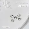 Accesorios al por mayor para Nail Art Diamante Transparente de Fondo Puntiagudo Super Flash Gran Corazón Torcido Hacha Gota de Agua Cuadrado Gordo Mariposa Diamante Blanco Accesorios para Uñas