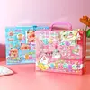 Cuaderno Personalizado, Cuaderno Espiralado, Libro Silencioso, Paquete de Regalo Caja Sorpresa, Libro Juego de Pegatinas Creativas para Niños, Regalo Educativo
