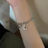 Pulsera Nueva de Verano Transparente con Oso Tridimensional para Mujer con Textura Transparente de Hielo Dibujos Animados Lindos Accesorios Simples de Chica Japonesa y Coreana Suave