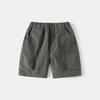 Pantalones cortos de verano 2025 para niños, pantalones casuales para bebés, versión coreana, ropa para niños, una generación de cabello