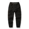 Otoño Exportación Transfronteriza Nuevo Pantalón Cargo para Hombre Juventud Exterior Color Puro Casual Simple Pierna Multibolsillo Pantalón Casual