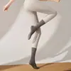 Calcetines de Yoga de Punta Redonda Pilates para Mujer de Media Pantorrilla Color Sólido Versátiles Antideslizantes Deportes Fitness Absorción de Impactos Transpirables Dropshipping