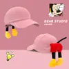 Gorra de Béisbol Linda de Mickey con Trasero Grande para Mujer Gorra de Béisbol Y2K Súper Linda Versátil Gorra de Pato Minnie Sombrero de Pareja