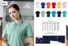 2101# Camisa Polo de Algodão Tiansilk Colorida com Gola Lapela de Manga Curta Roupas de Trabalho Camisa Publicitária T Grupo Empresarial Roupas Roupas de Trabalho