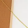 Ventas Directas de Fábrica y Suministro en Stock de Encaje de Alambre Dorado y Plateado de Dos Colores Pequeño Curvo de 0.5 cm con Accesorios de Hilo de Núcleo