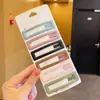Pasador de Pelo Colorido Dopamina Bb para Mujeres 2025 Estilo Celebridad de Internet Pinza para Flequillo Accesorio para el Cabello Pasador