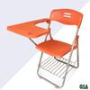 Cadeira de treinamento ampliada para sala de aula com prancheta, cadeira de conferência dobrável, conjunto de mesa e cadeira para estudantes, organização, cadeira única para ensino e escrita