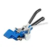 Combinación de kit transfronterizo: cinta de acero inoxidable 19*0.7* 30m /rollo 201/304 + pinzas para abrazaderas de cable + martillo para hebillas dentadas