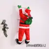 Decoraciones Colgantes Navideñas Transfronterizas Escalera Papá Noel Cuerda para Trepar Muñeco Escalera Individual Multi-Persona Juguete Regalo