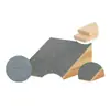 Escalera de escalada de madera para mascotas, rampa para perros mayores, escaleras de madera para perros, peldaños antideslizantes, marco de cama de madera para perros