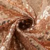 Estoque de fábrica liquidação tecido de lantejoulas bagunçado flor minhoca 3mm criptografia lantejoula traje de casamento tecido para toalha de mesa
