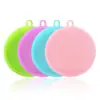 Cepillo de silicona multifuncional para lavar platos, sin aceite, para ollas y cuencos, cepillo para platos, descontaminante, artefacto, taza, almohadilla aislante térmica
