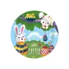 Amazon Transfronterizo Fiesta Temática de Pascua Bandeja de Papel para Huevos Vaso de Papel Servilleta de Papel Bandeja Desechable de Papel Juego de Vajilla