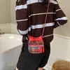 2026 Bolso Cruzado Popular de Cadena para Niñas de Moda, Bolso de Lana de Nicho Súper Popular, Bolso Cuadrado Pequeño Versátil Mini