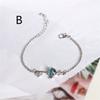 Estilo Coreano Blue Gem Planet Cosmic Key Constellation Moda Pulseira Estudante Feminino Star Dream Pulseira de Moda