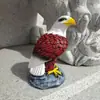 Escultura de Pájaro Águila de Simulación Decoraciones para Patio Exterior Jardín Adornos de Animales para Vestíbulo de Oficina Modelo de Águila