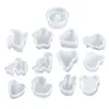 Herramientas de Cocina de Venta Caliente Transfronterizas Molde Transparente Creativo de Dibujos Animados para Algas Molde para Bolas de Arroz Molde para Sushi Lonchera para Niños