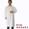 Delantal Blanco Impermeable Personalizado con Logo Impreso para Publicidad de Cocina y Fábrica de Alimentos