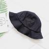2026 Nuevo Sombrero de Pescador Estilo Coreano para Niños de Primavera y Verano Sombrero de Sol de Doble Capa de Algodón y Lino Sombrero de Protección Solar para Niños Moderno