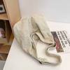 Nuevo bolso bandolera de calle estilo japonés para mujer, bolso de pana versátil, bolso de hombro de gran capacidad, estilo relajado, mochila escolar para estudiante