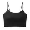 Camisola na cor da pele com bojos embutidos, sem costura, modeladora e com design que revela as costas, lingerie anti-exposição para mulheres, novo estilo