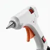 Pistola de Pegamento Caliente Doméstica de 20W con Múltiples Colores, Anti-quemaduras, Barras de Pegamento de 7mm, Especializada para Adornos Pequeños Hechos a Mano y Flores Artificiales