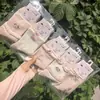 Meias Esportivas de Algodão Yazhixiu para Homens e Mulheres de Cano Médio Série Coreana Versátil e Fresca 26 Outono/Inverno