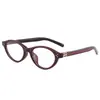 Óculos de aro pequeno oval estilo coreano, um item essencial para um look natural, proteção ocular de alta definição, anti-luz azul, versátil para estudantes, lentes planas para mulheres