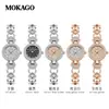 O Pulseira de Relógio Feminino de Designer Mais Vendido da Moxia, Pulseira de Liga Compacta e Exquisita, Relógio de Quartzo de Luxo Leve, Relógio Feminino à Prova d'Água