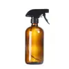 Botella de aceite azul Spot 250 ml Botella de vidrio para jabón en spray de té, medicina 250 ml Botella Boston transparente