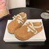 Zapatillas Birkenstock Retro con Suela Gruesa y Aumento Interior para Mujer para Usar Afuera Otoño 2025 Nueva Moda Slip-On Slip-Ons