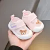 Zapatos de malla transpirable de verano con suela blanda para niños y niñas de 1 a 2 años, zapatos de malla para interior para bebés Bear Sports