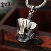 Collar con colgante de zombi retro para hombres y mujeres, colgante personalizado de estilo chino, joyería de moda de tendencia nacional, calavera