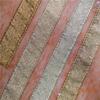 Fita jacquard de seda dourada fita jacquard de seda dourada levantamento de trama fita jacquard dourada com glitter prateado