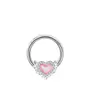 Anillo de Nariz Seamless Mariposa con Goteo de Aceite Popular en Europa y América Modelo Básico Acero Inoxidable Conjunto Popular Joyería para Piercing de Septum