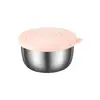 Molheira de Aço Inoxidável 304 com Tampa, Prato para Salada de Tomate, Prato para Condimentos, Mini Molheira Selada, Prato para Molho, Prato para Condimentos