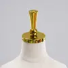 Accesorios para Modelos de Ropa Infantil Cubierta para Cabeza Modelo Dorado Plateado Cubierta Plana Alambre Metálico Infantil Bolsa para Cabeza Tela Cabeza