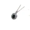 Collar de nicho femenino exquisito con incrustaciones de esmeralda nuevo, superventas en comercio electrónico transfronterizo de Amazon x7222