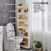 9/10/15cm Porta Traseira Gap Gabinete Gap Armazenamento Rack Cozinha Doméstica Geladeira Ultra-estreito Lado Gap Gabinete Armazenamento