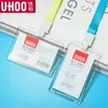 Portatarjetas Transparente de Acrílico para Tarjetas de Autobús y Comida, Tarjetas de Identificación de Trabajo, Portatarjetas de Identificación Personalizados, Portatarjetas de Acceso