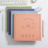 Cuaderno de Bolsillo Cuadrado Grande, Diario de Alta Calidad, Libro de Vocabulario, Libro de Corrección de Errores, Cuaderno de Registro Portátil