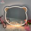 Novas Luzes de LED Neon de Espelho de Desenho Animado Espelho Cosmético Espelho Iluminado Luzes Decorativas da Moda Luzes de Banheiro Personalizadas