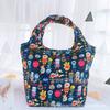 Nova Bolsa Térmica Grande de Lancheira Impermeável com Desenhos Isolamento Térmico Bolsa de Gelo para Conservação de Sorvete Bolsa de Mão Térmica para Saída Piquenique