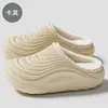Pantuflas de Algodón Impermeables con Cubre-Talón para Hombre, Nuevas de Invierno Antideslizantes de Suela Gruesa Cálidas de Felpa para el Hogar para Mujer, Venta al por Mayor